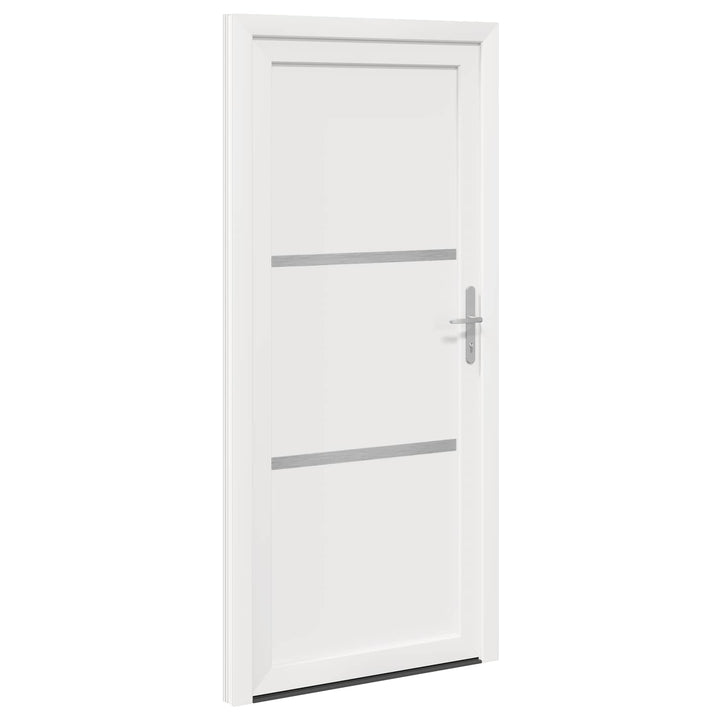 Hoveddør Hvid 88 x 200 cm PVC