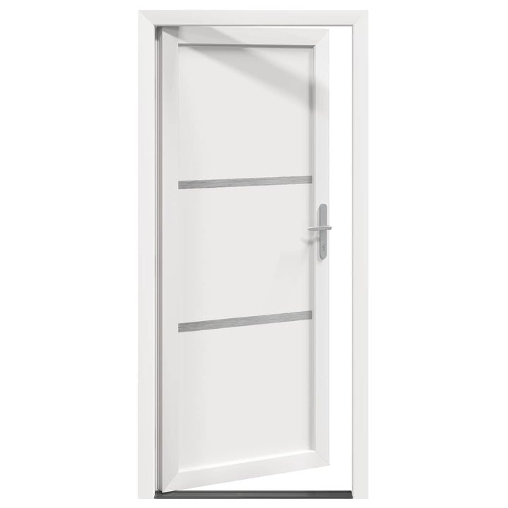 Hoveddør Hvid 98 x 200 cm PVC