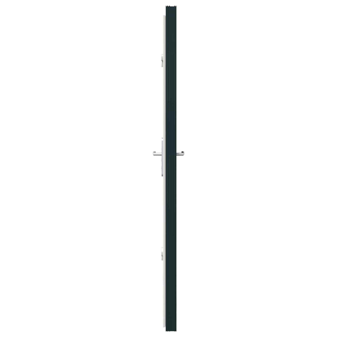 Hoveddør Antracit 108 x 208 cm PVC
