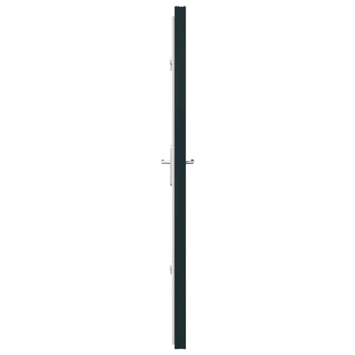 Hoveddør Antracit 108 x 208 cm PVC