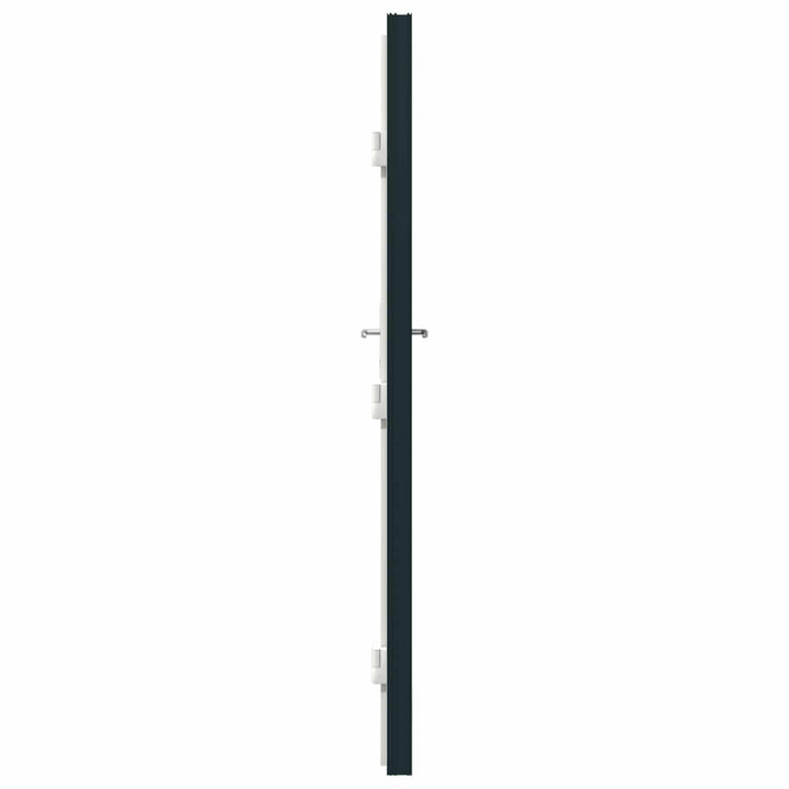 Hoveddør Antracit 98 x 200 cm PVC