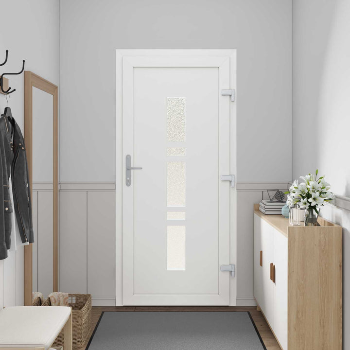 Hoveddør Antracit 108 x 208 cm PVC