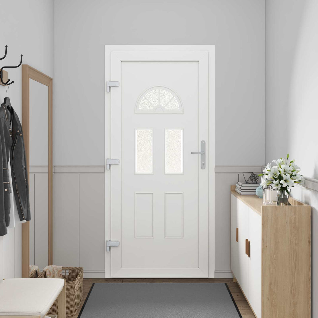 Hoveddør Antracit 110 x 210 cm PVC