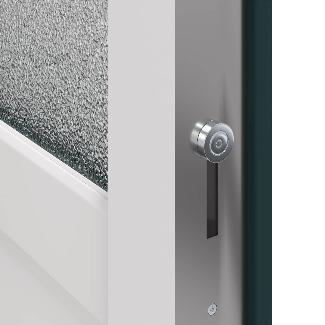 Sideskabsdør Antracit 98 x 198 cm PVC