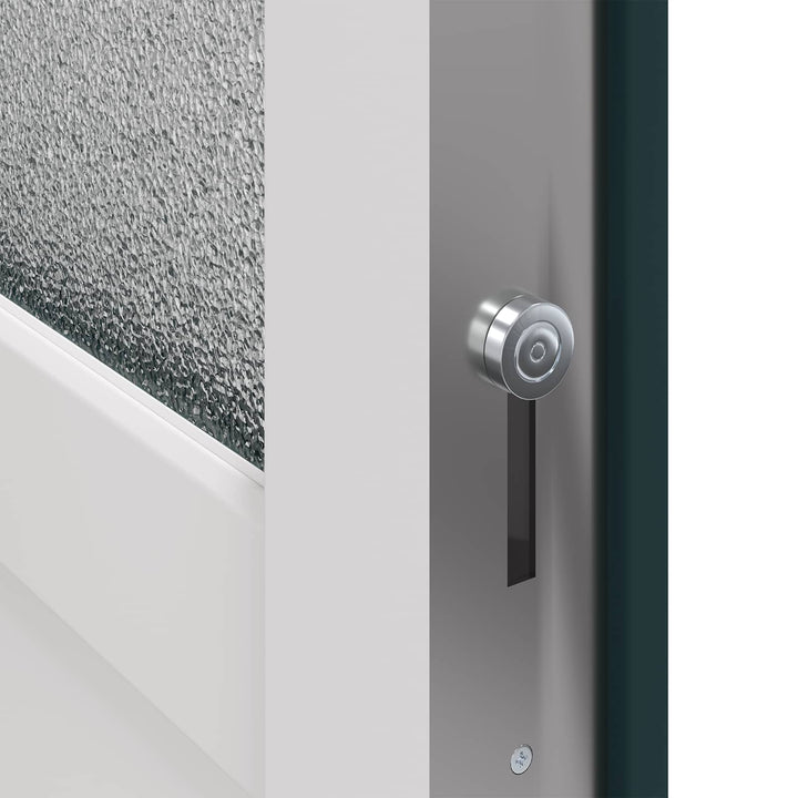 Sideskabsdør Antracit 98 x 198 cm PVC