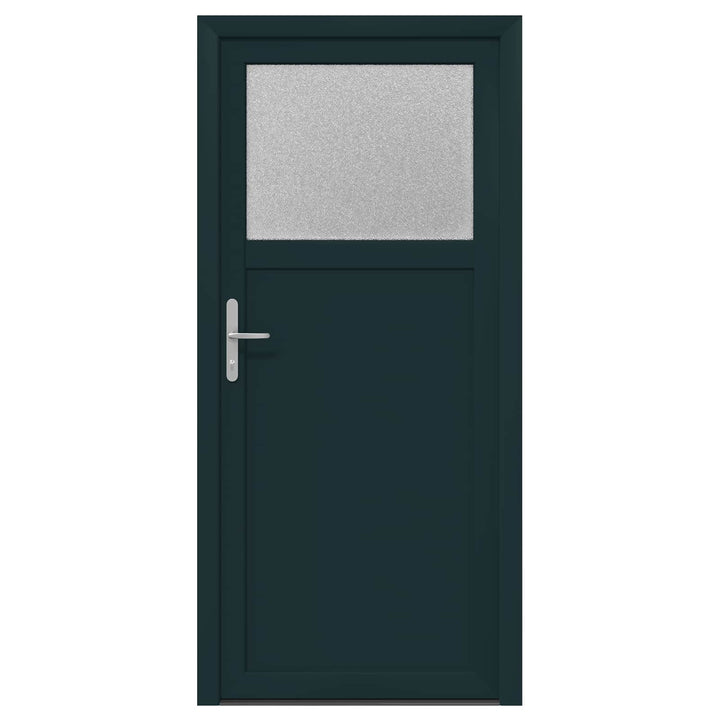 Sideskabsdør Antracit 98 x 198 cm PVC