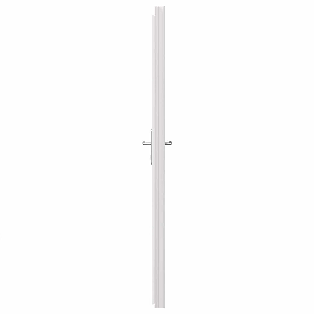 Sideskabsdør Antracit 98 x 198 cm PVC