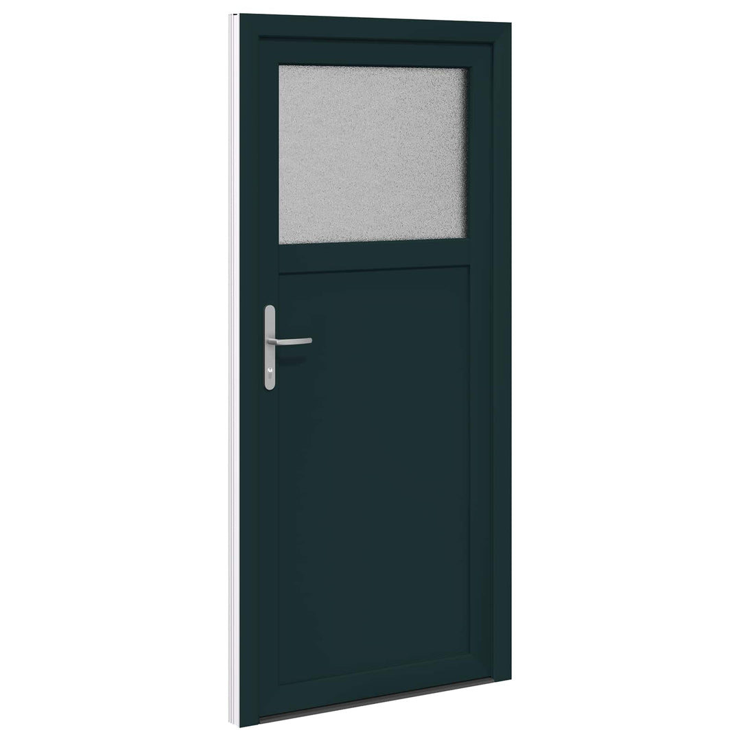 Sideskabsdør Antracit 88 x 198 cm PVC