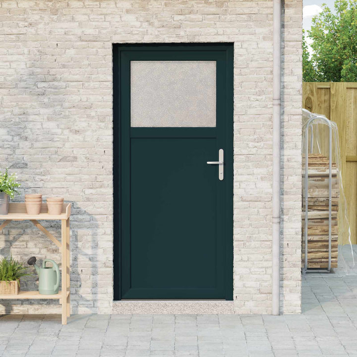 Sideskabsdør Antracit 98 x 198 cm PVC