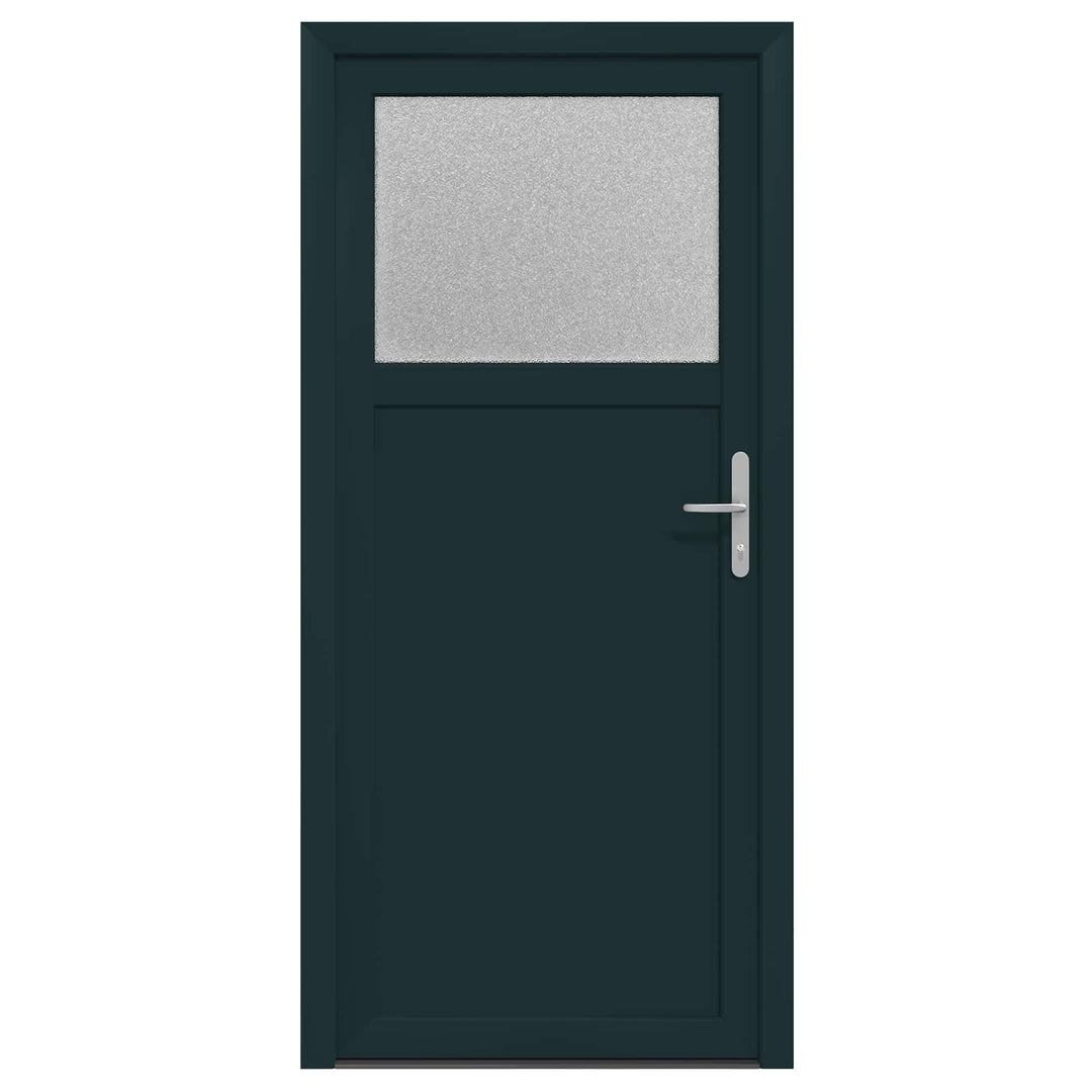 Sideskabsdør Antracit 98 x 198 cm PVC