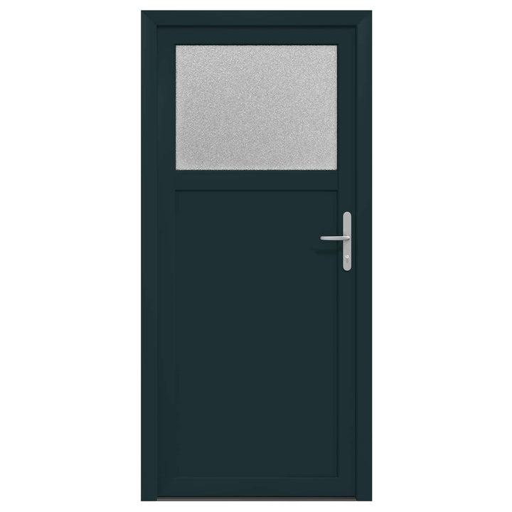 Sideskabsdør Antracit 98 x 198 cm PVC