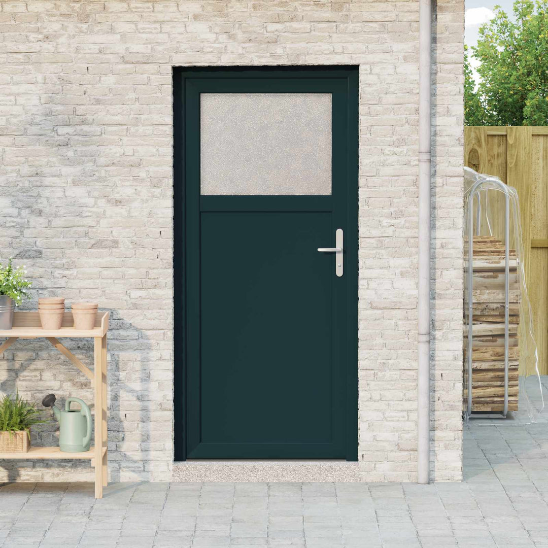 Sideskabsdør Antracit 88 x 198 cm PVC