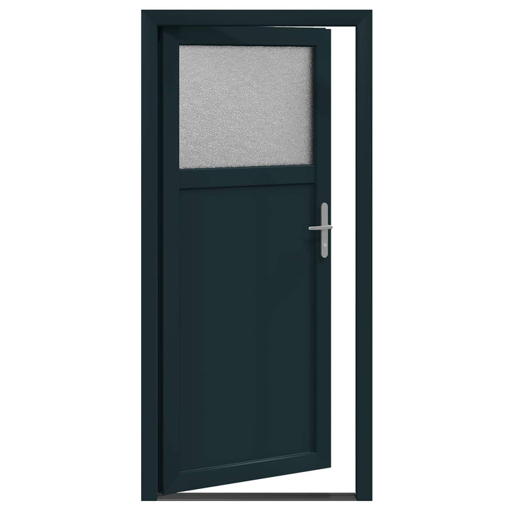 Sideskabsdør Antracit 88 x 198 cm PVC