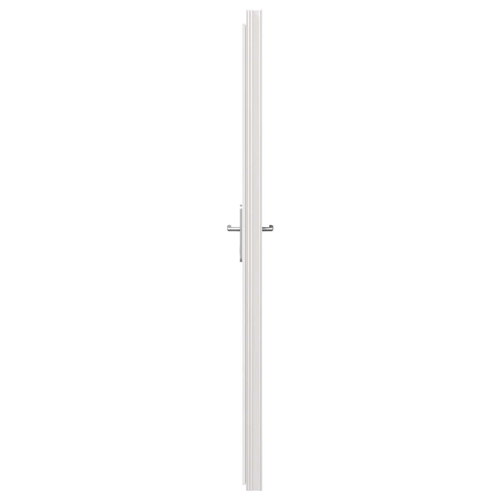 Sideskabsdør Hvid 98 x 198 cm PVC