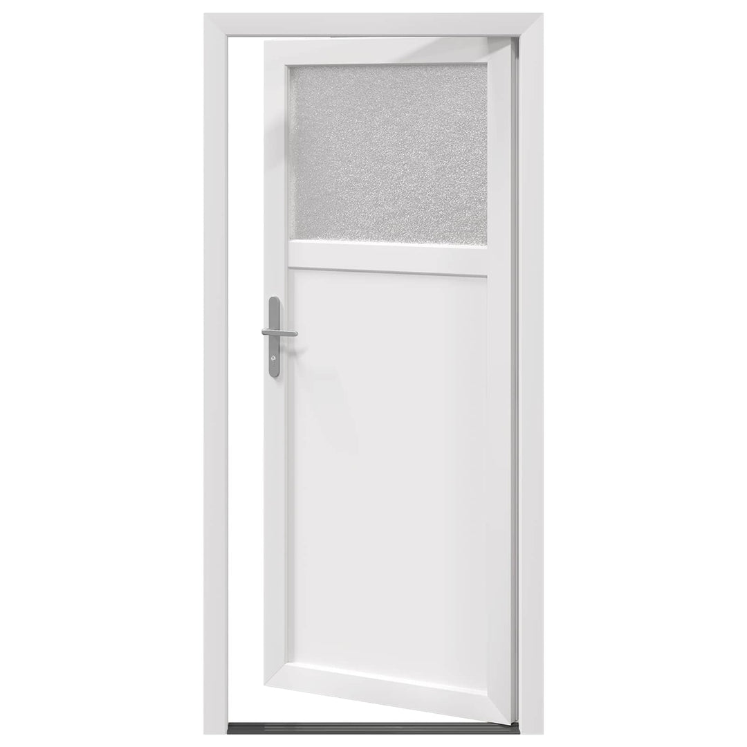 Sideskabsdør Hvid 88 x 198 cm PVC