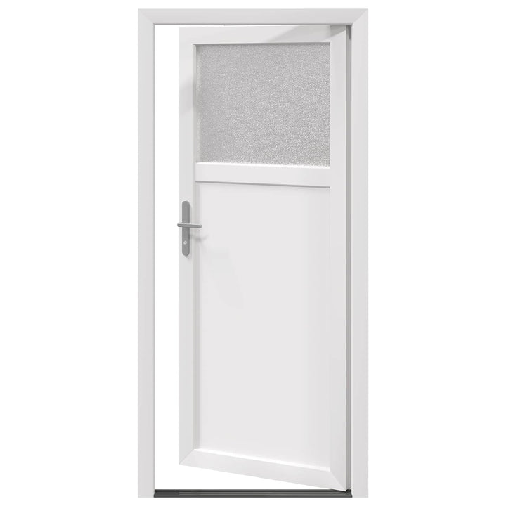 Sideskabsdør Hvid 88 x 198 cm PVC