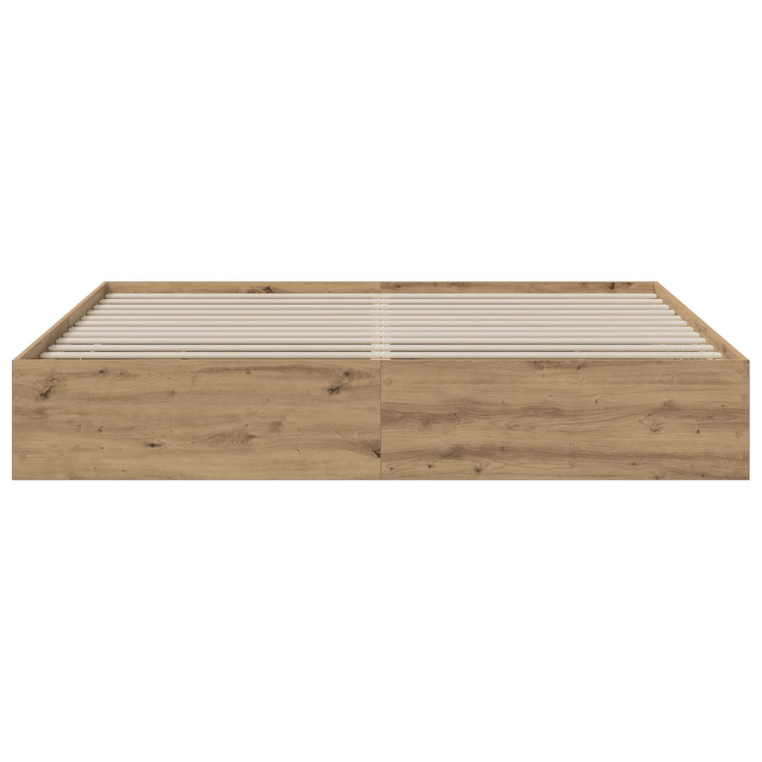 Sengestel med opbevaring Artisan-eg 180 x 200 cm