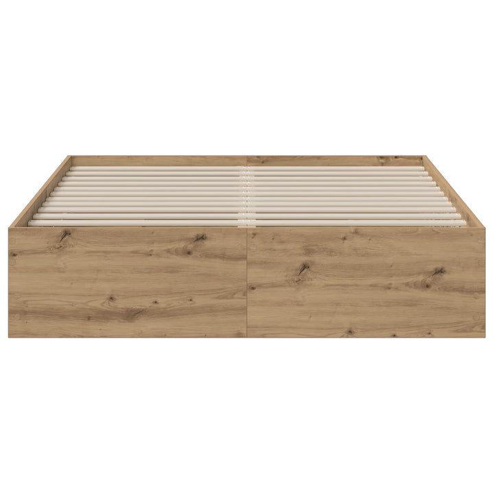 Sengestel med opbevaring Artisan-eg 160 x 200 cm