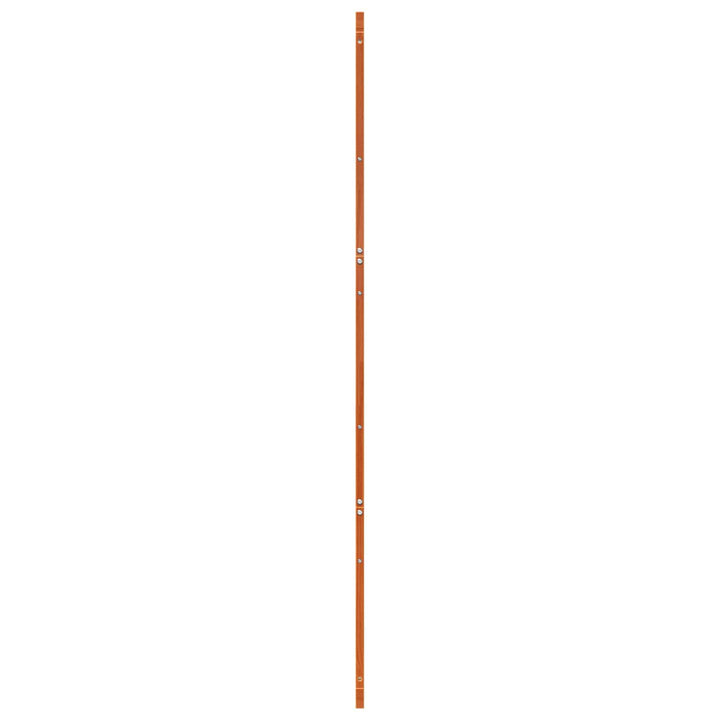 Ladedør Voksbrun 90 x 2,5 x 208 cm Massivt fyrretræ