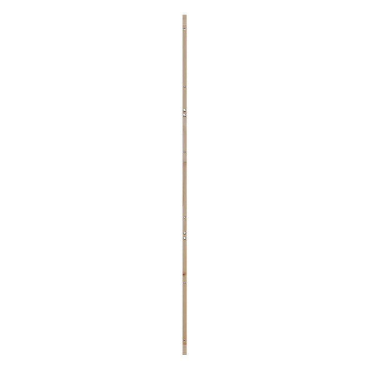 Ladedør Naturfarvet 100 x 2,5 x 208 cm Massivt fyrretræ