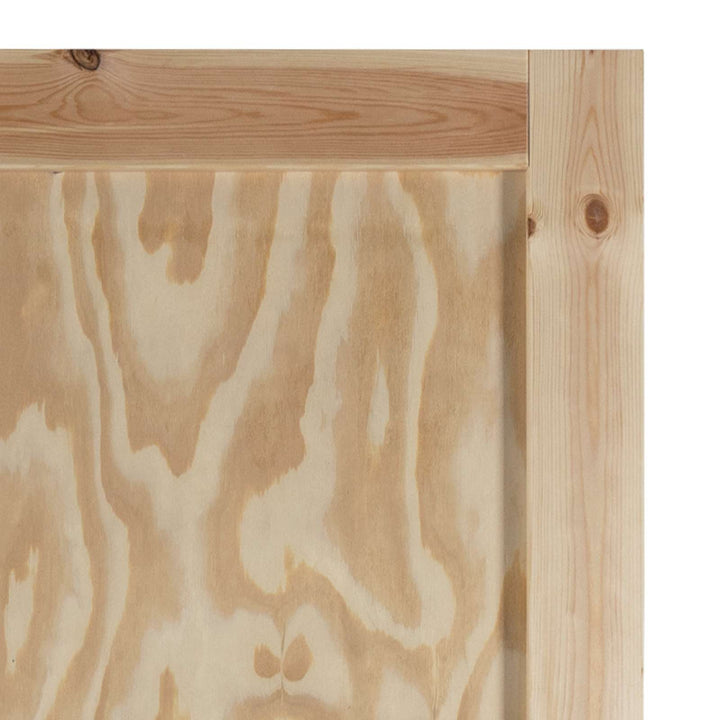 Indvendig Dør Naturfarvet 61 x 198,5 cm Krydsfinér