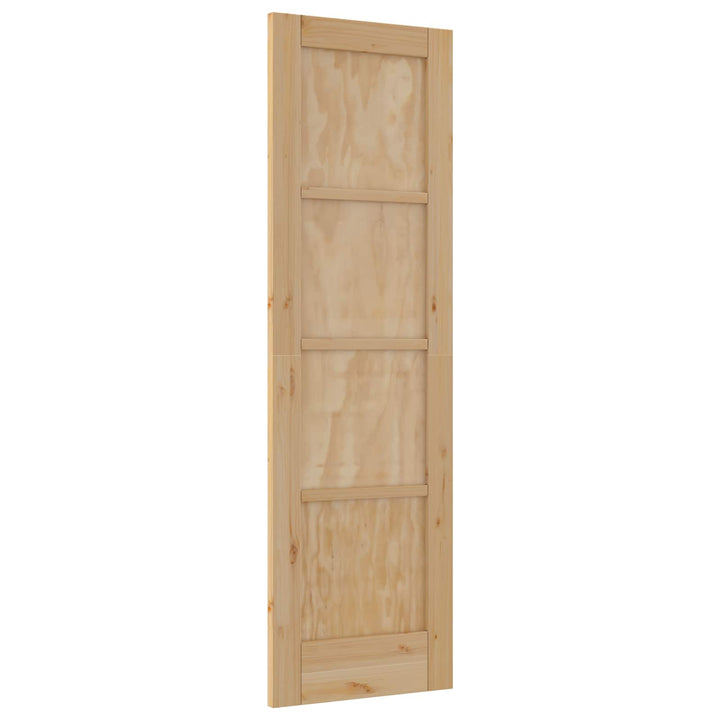 Indvendig Dør Naturfarvet 61 x 198,5 cm Krydsfinér