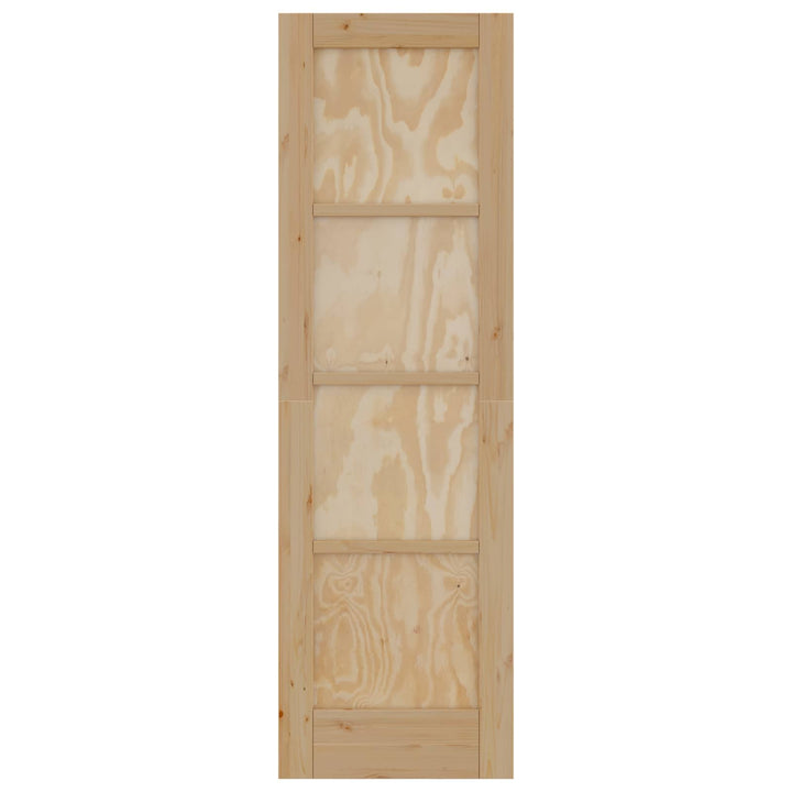 Indvendig Dør Naturfarvet 61 x 198,5 cm Krydsfinér