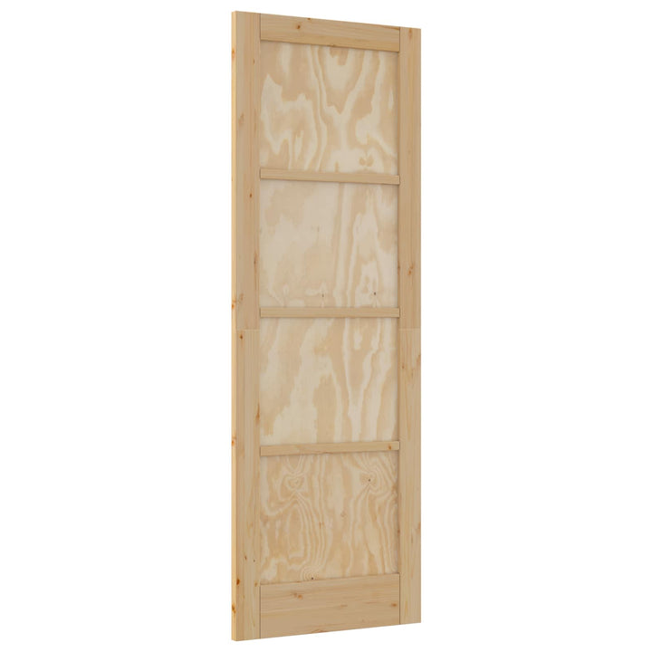 Indvendig Dør Naturfarvet 73,5 x 211 cm Krydsfinér