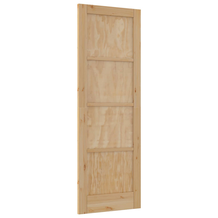 Indvendig Dør Naturfarvet 73,5 x 211 cm Krydsfinér