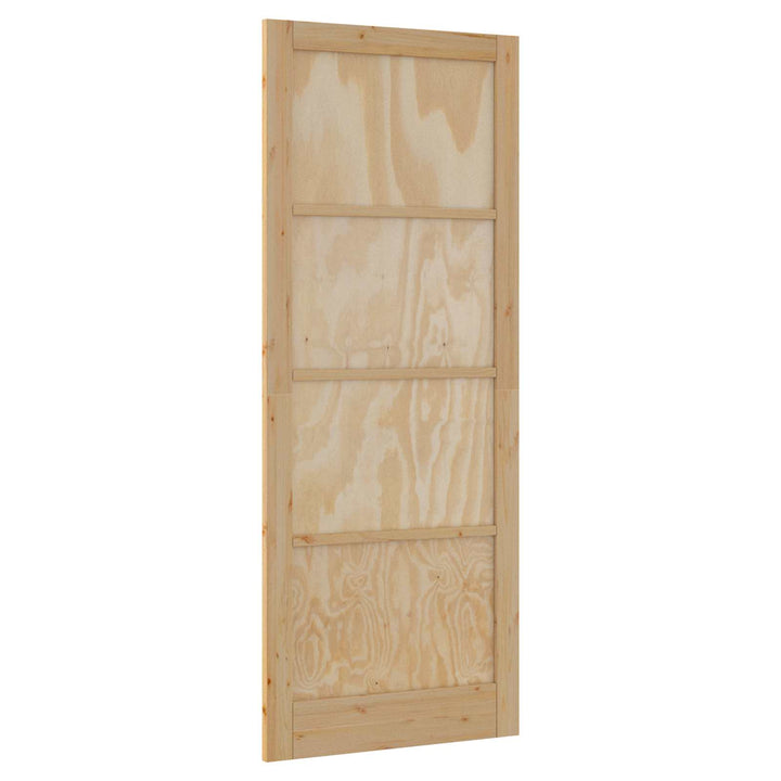 Indvendig Dør Naturfarvet 83 x 232 cm Krydsfinér