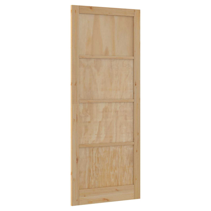Indvendig Dør Naturfarvet 83 x 232 cm Krydsfinér