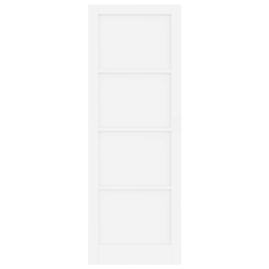 Indvendig Dør Hvid 83 x 232 cm Krydsfinér