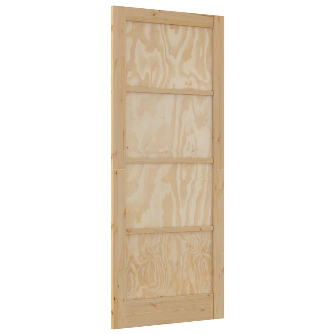 Indvendig Dør Naturfarvet 86 x 211 cm Krydsfinér