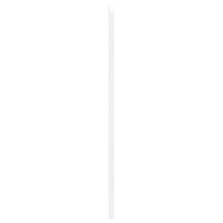 Svingdøre Hvid 80 x 40 cm Massivt fyrretræ