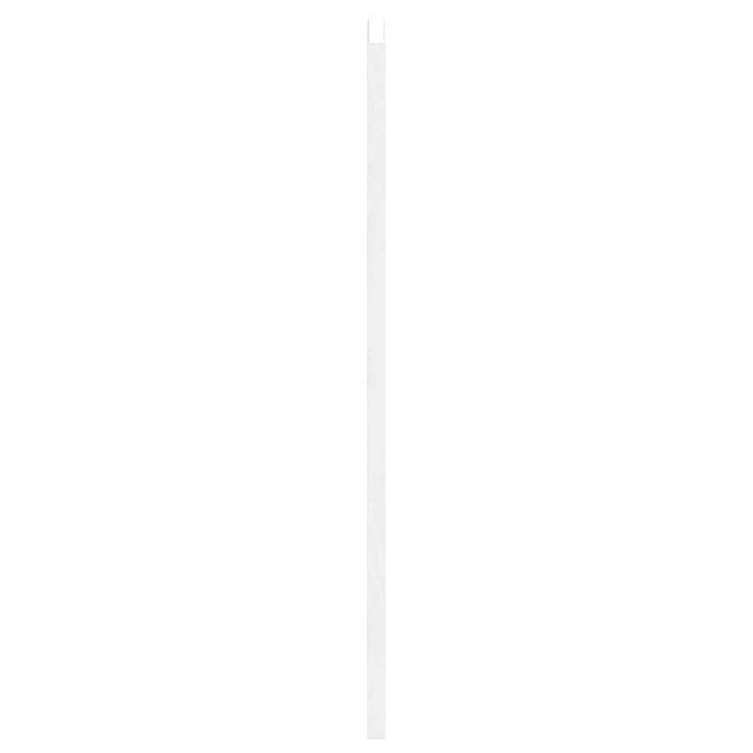 Svingdøre Hvid 80 x 50 cm Massivt fyrretræ