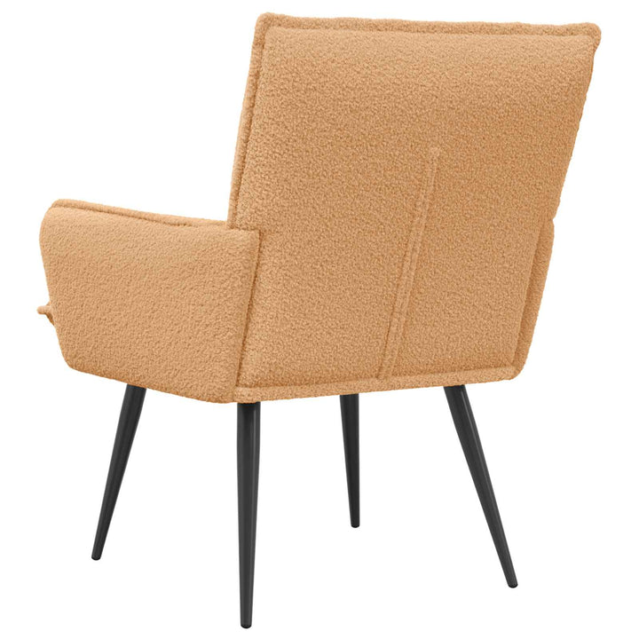 Lænestol Beige Bouclé