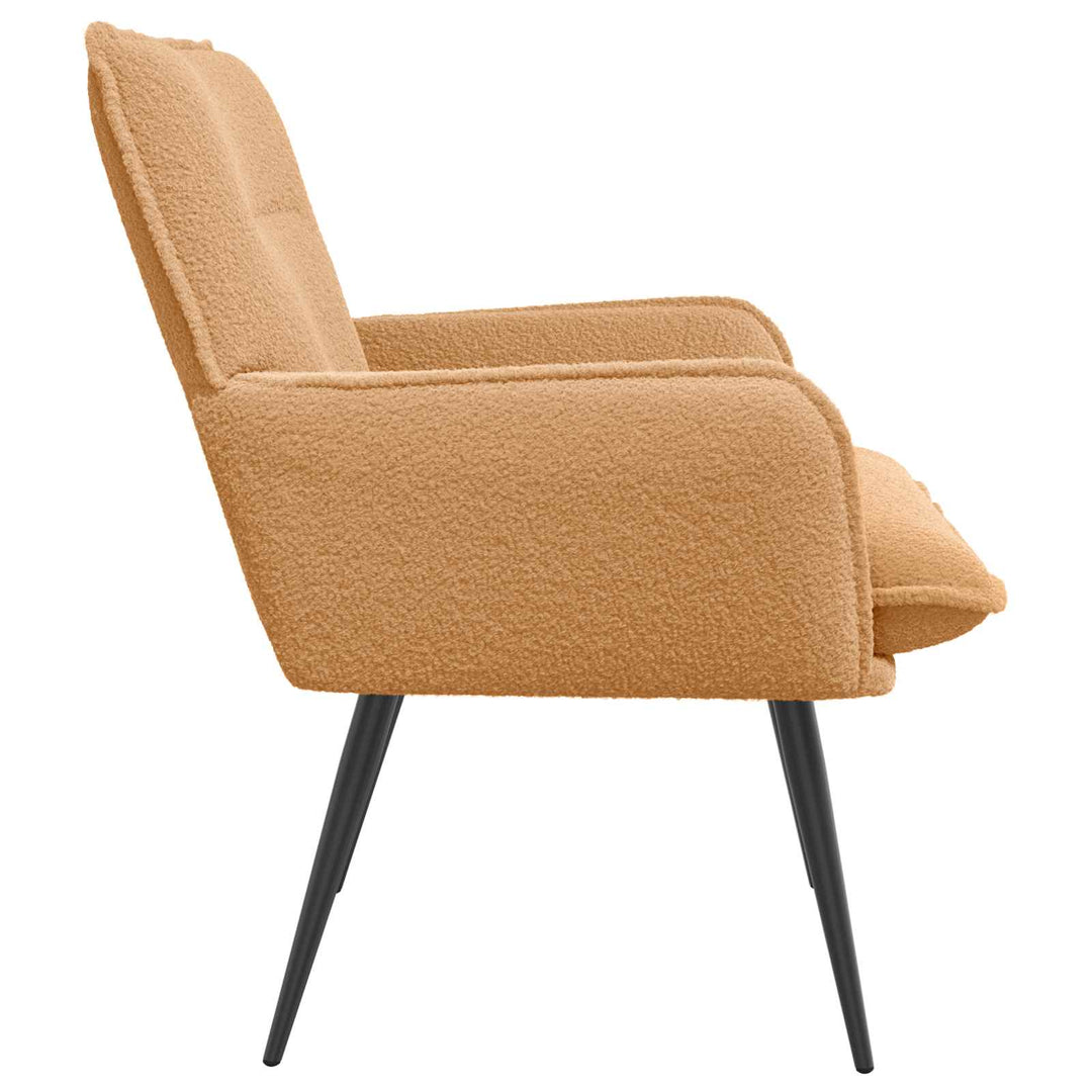 Lænestol Beige Bouclé