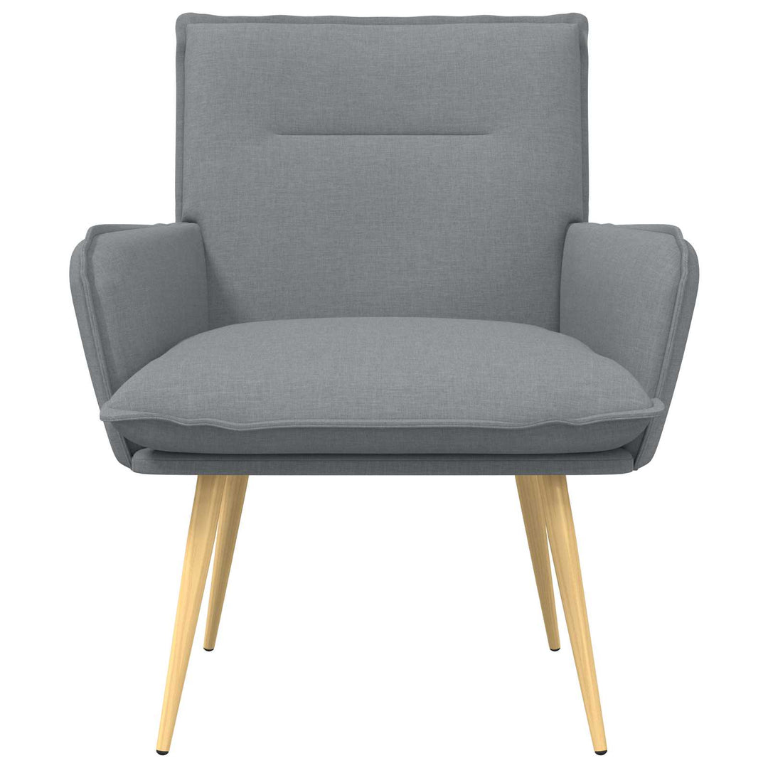 Lænestol Lysegrå Stof