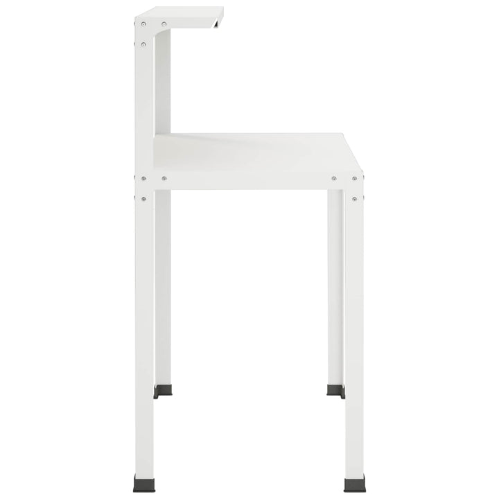 Plantebord 100 x 50 x 104 cm Pulverlakeret stål Hvid