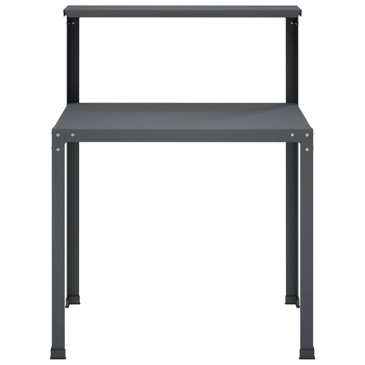 Plantebord 100 x 50 x 104 cm Pulverlakeret stål Antracit