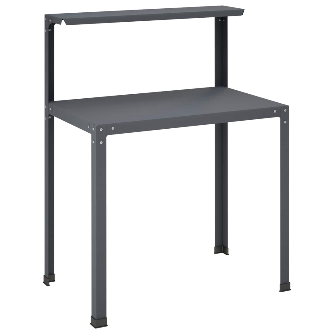 Plantebord 80 x 50 x 104 cm Pulverlakeret stål Antracit