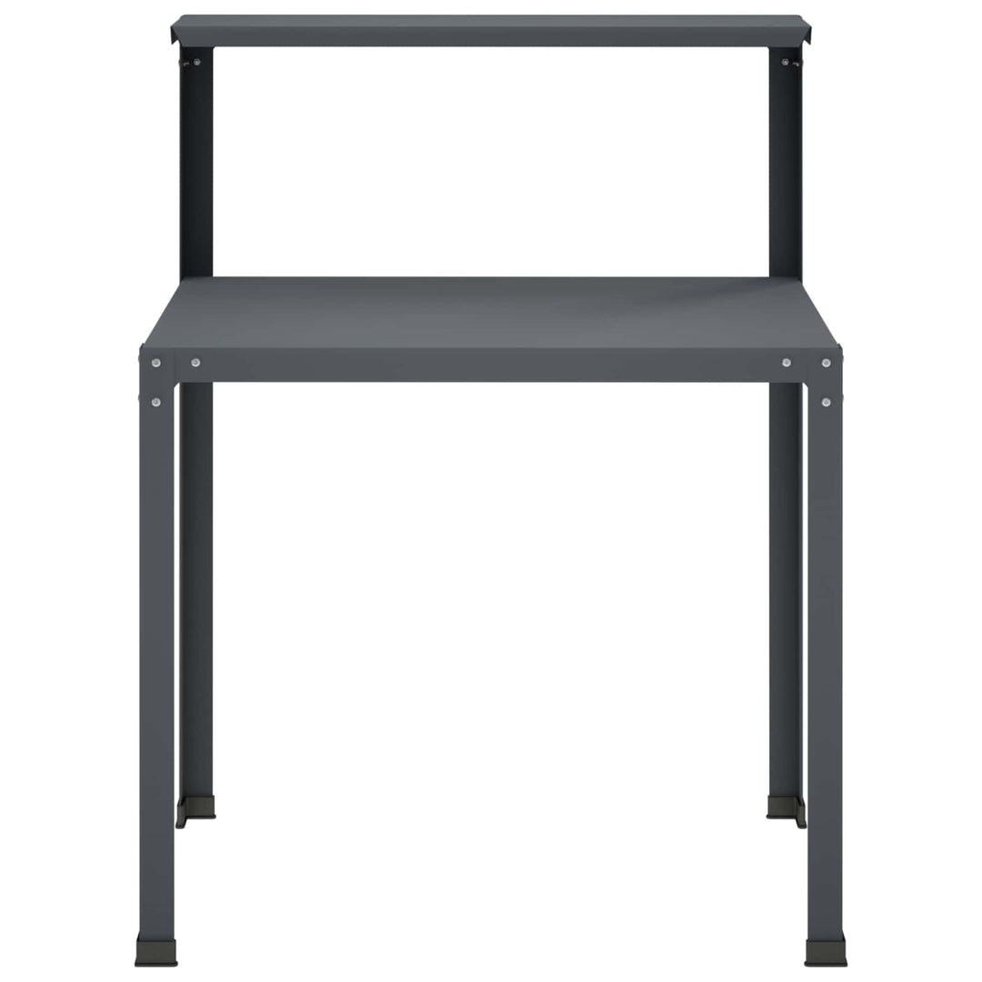 Plantebord 80 x 50 x 104 cm Pulverlakeret stål Antracit