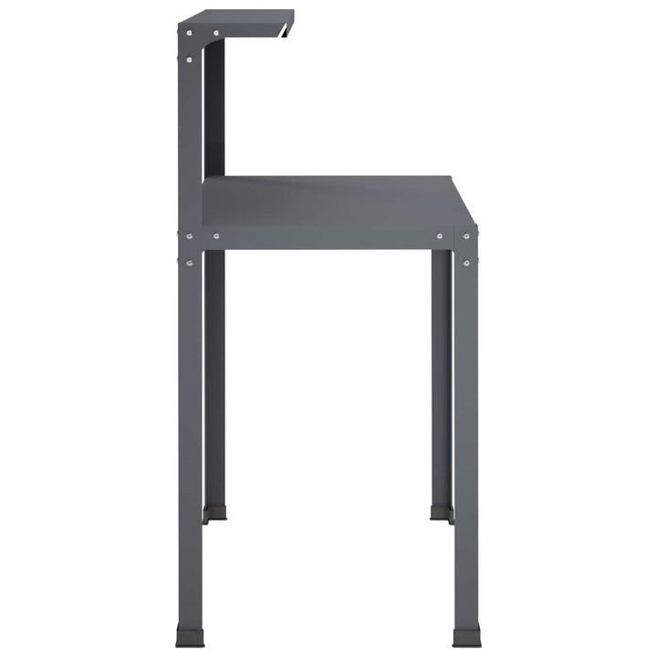 Plantebord 80 x 50 x 104 cm Pulverlakeret stål Antracit
