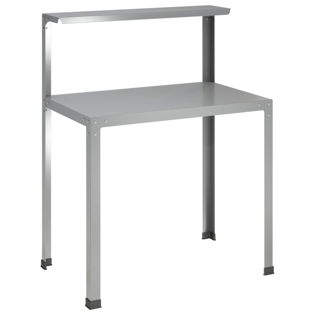 Plantebord 80 x 50 x 104 cm Galvaniseret stål Sølv