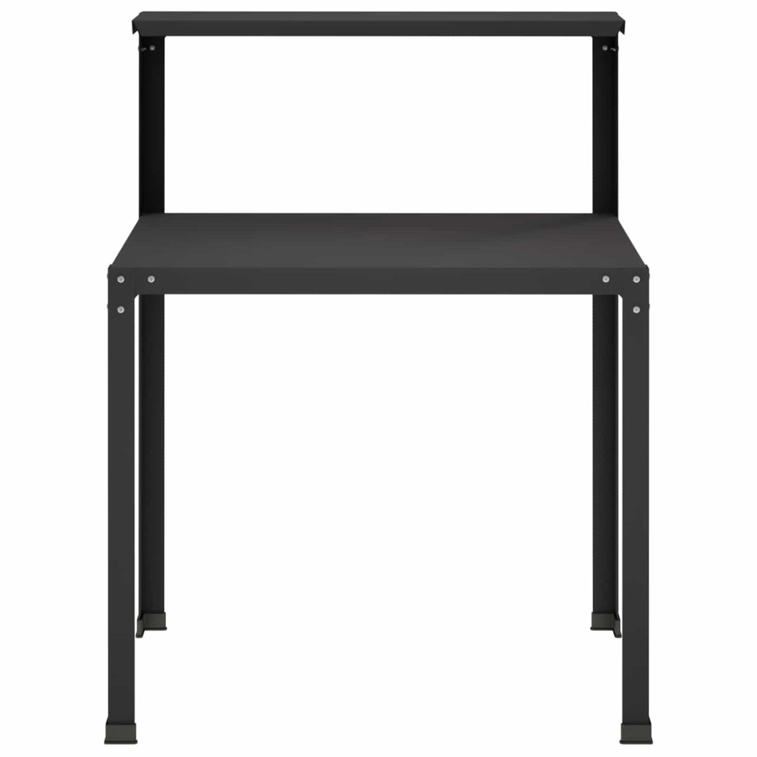 Plantebord 60 x 50 x 104 cm Pulverlakeret stål Sort