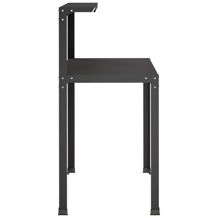 Plantebord 60 x 50 x 104 cm Pulverlakeret stål Sort