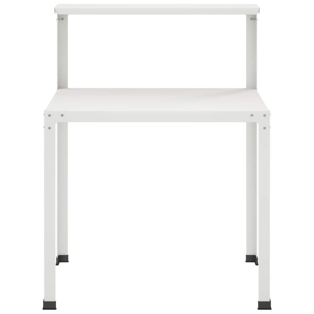 Plantebord 60 x 50 x 104 cm Pulverlakeret stål Hvid