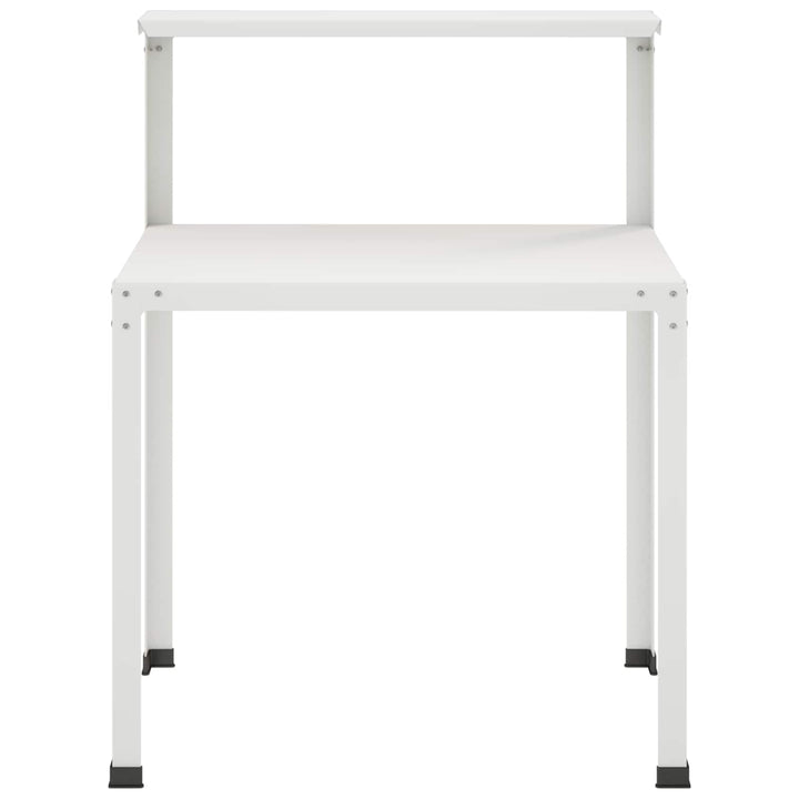 Plantebord 60 x 50 x 104 cm Pulverlakeret stål Hvid