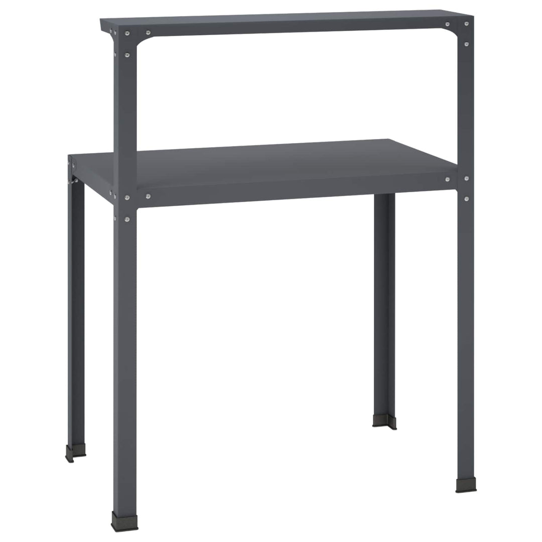 Plantebord 60 x 50 x 104 cm Pulverlakeret stål Antracit