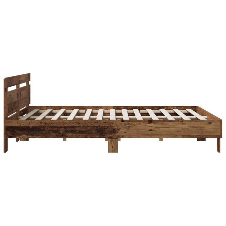 Sengestel Gammelt træ 120 x 190 cm Konstrueret træ
